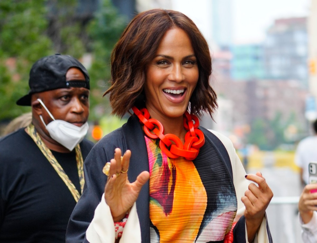 Nicole Ari Parker on the set of 'Sex and the City' spinoff 'And Just Like That...'