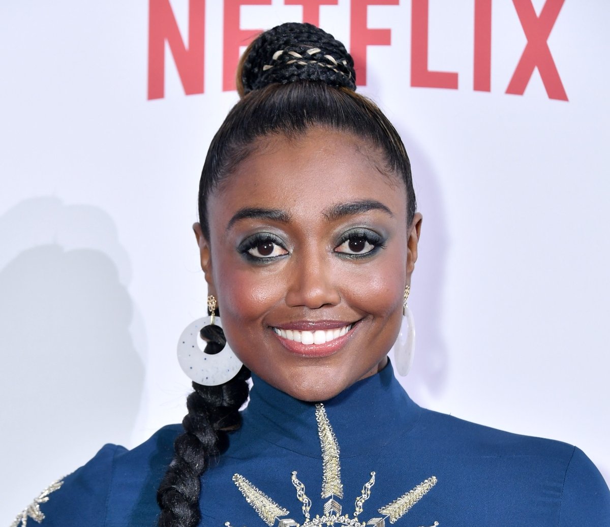 Patina Miller attends Stand Up & Sing for the Arts on June 19, 2018 in New York City