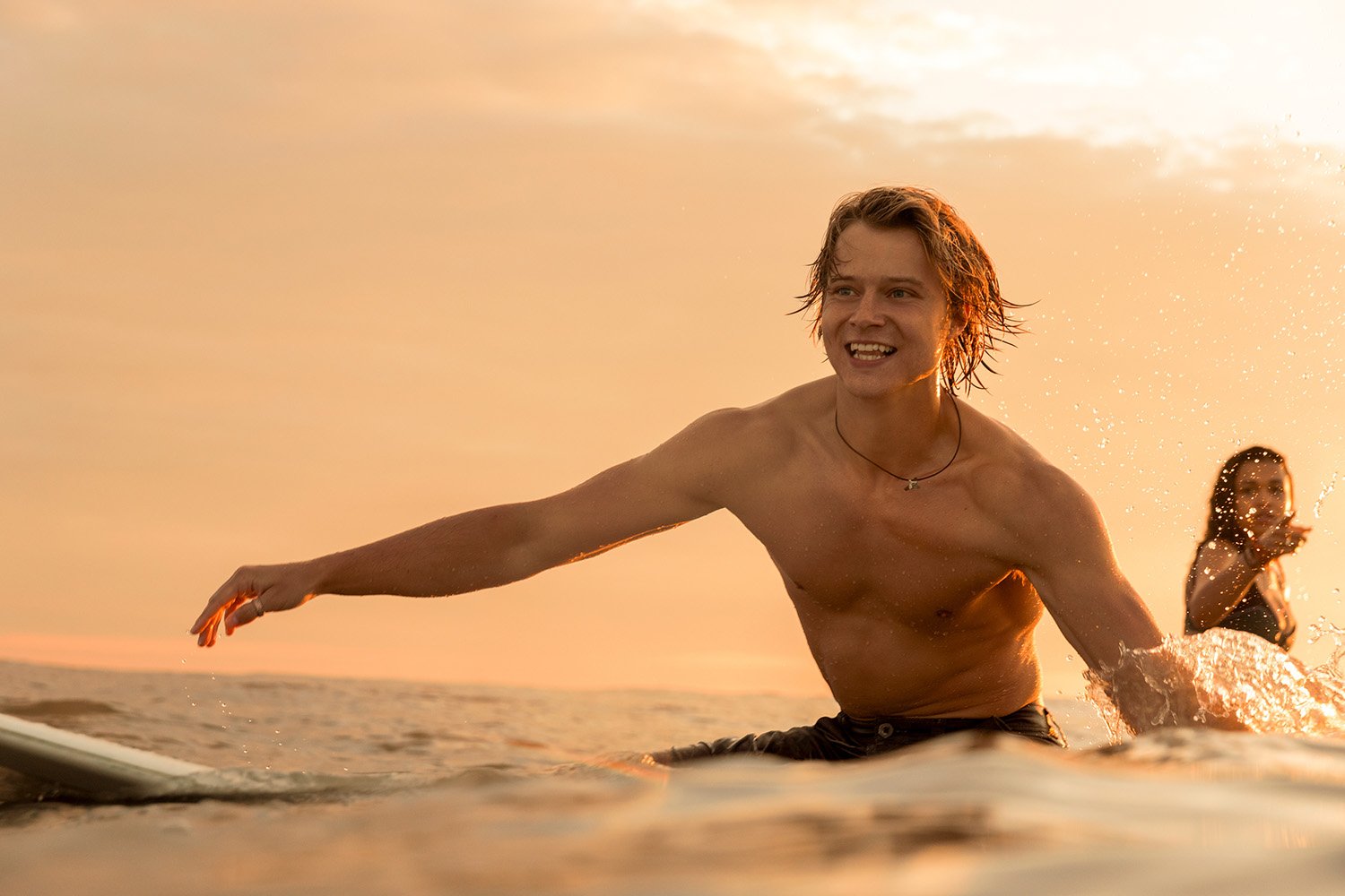 Rudy Pankow as JJ in 'Outer Banks' Season 2