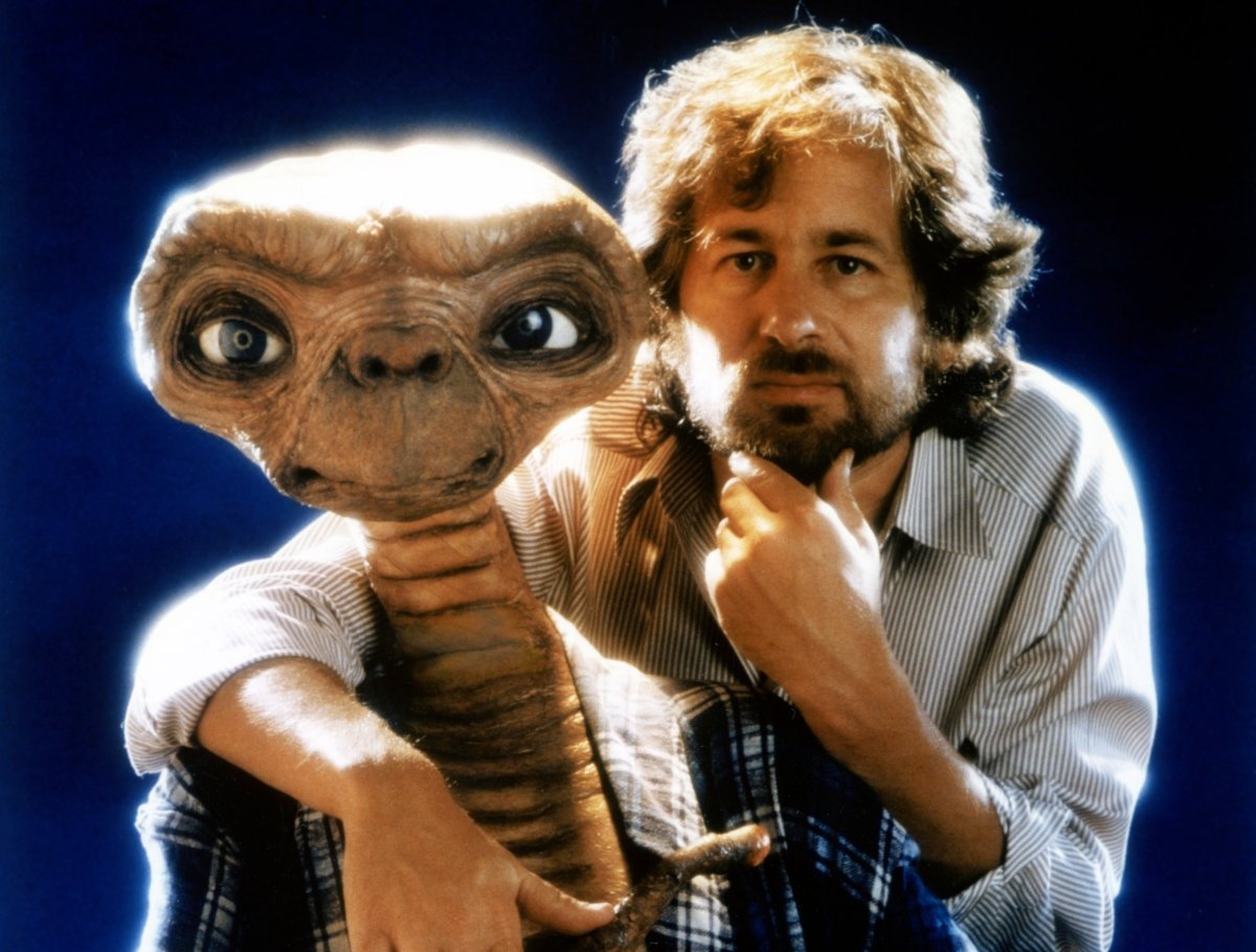 Steven Spielberg on the set of ‘E.T.’