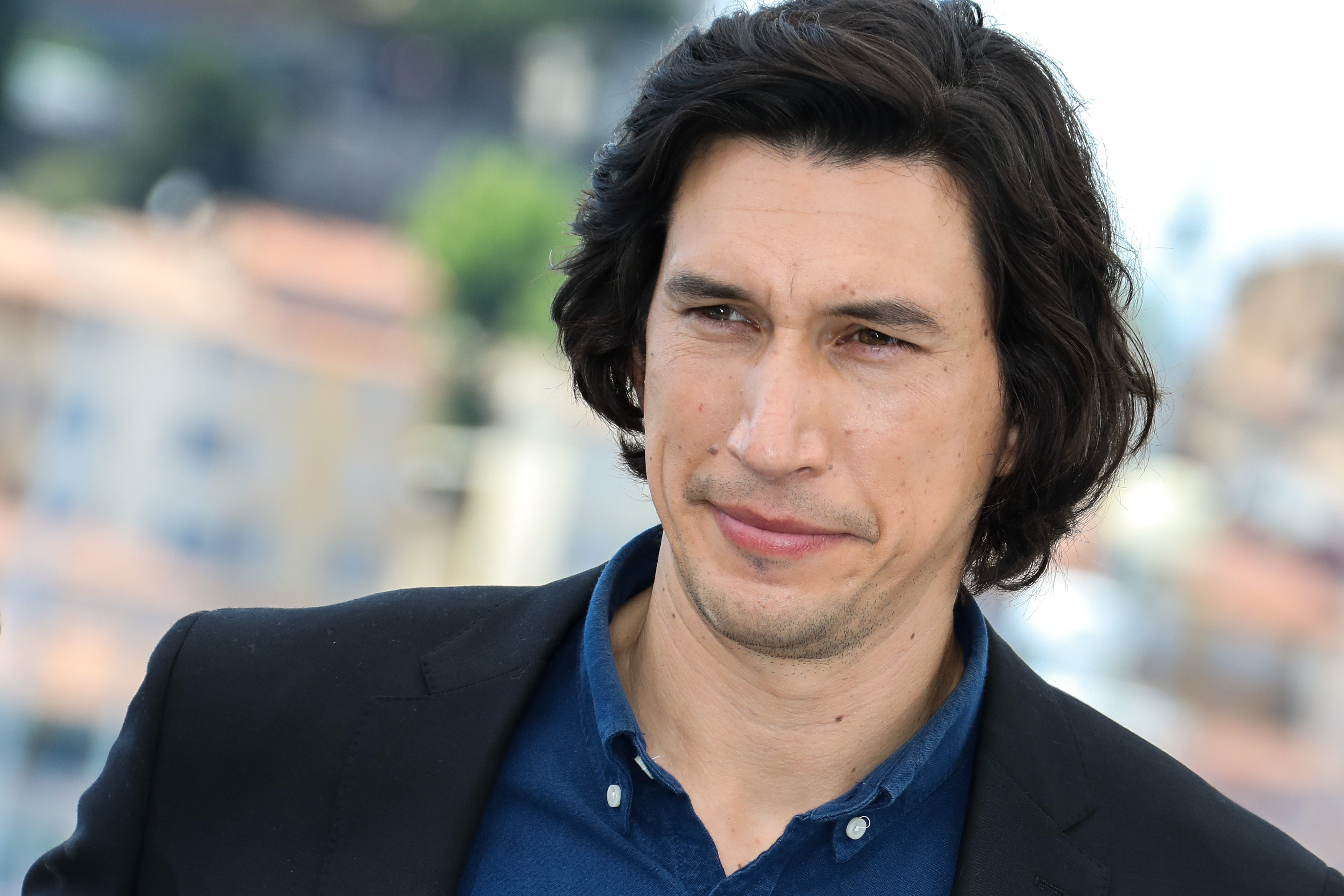 Adam Driver attends the "Annette" in Cannes, France