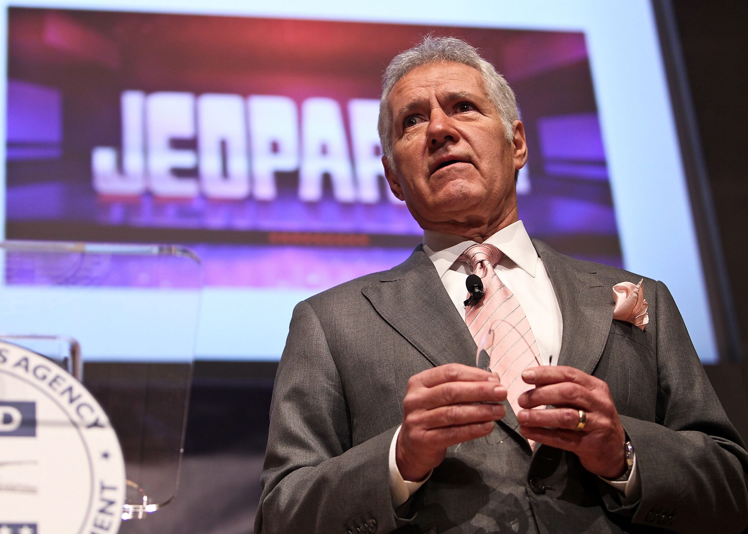 The late 'Jeopardy!' host Alex Trebek