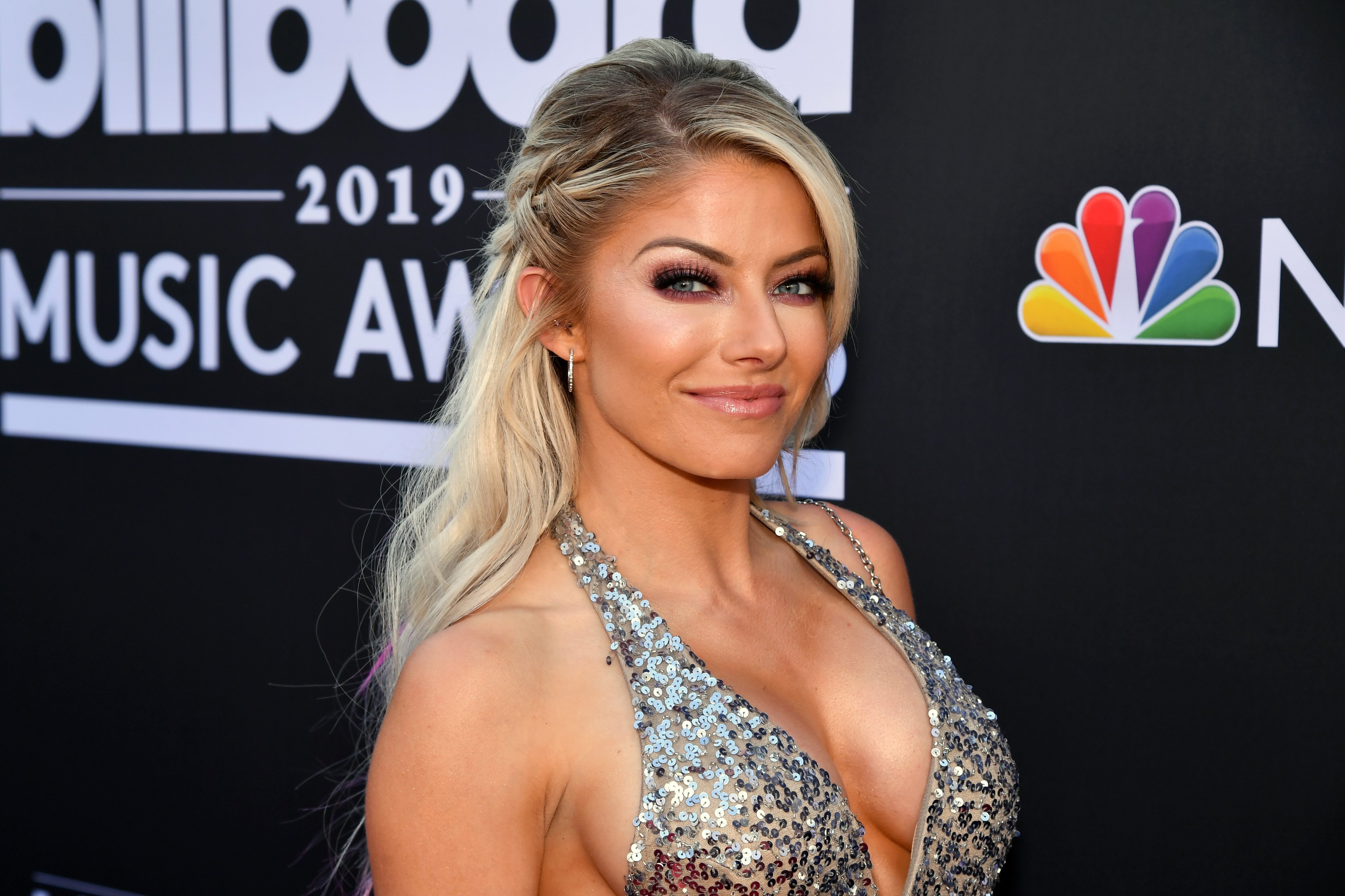 WWE star Alexa Bliss attends the 2019 Billboard Music Awards.