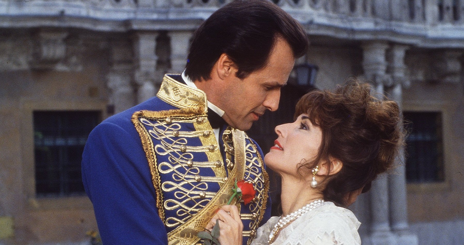 All My Children starred Michael Nader, pictured on the left, and Susan Lucci, pictured on the right