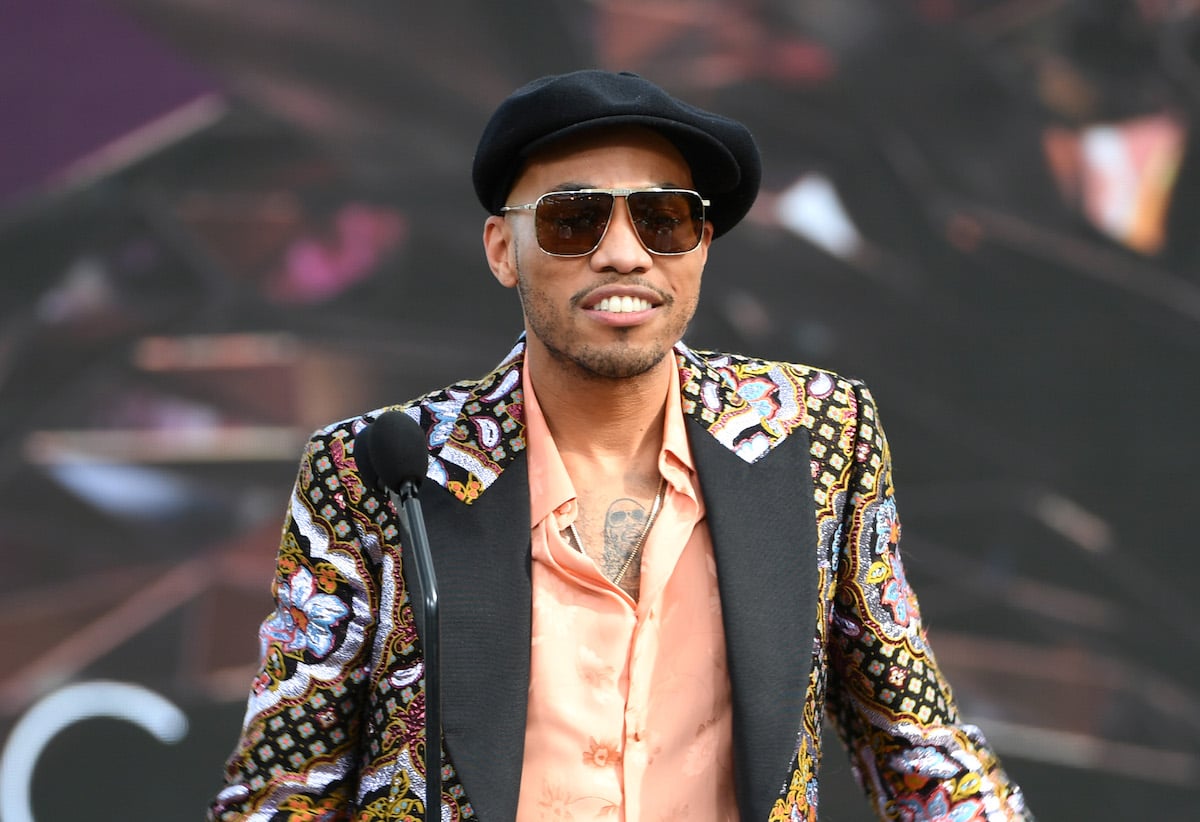 In this image released on March 14, Anderson .Paak accepts the Best Melodic Rap Performance award for 'Lockdown' onstage during the 63rd Annual GRAMMY Awards at Los Angeles Convention Center in Los Angeles, California and broadcast on March 14, 2021.