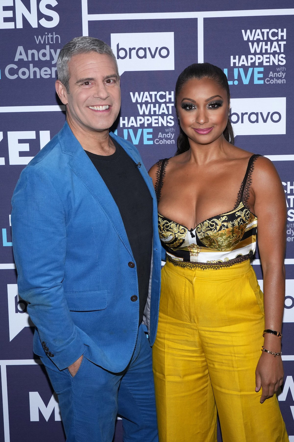 Andy Cohen and Eboni K. Williams