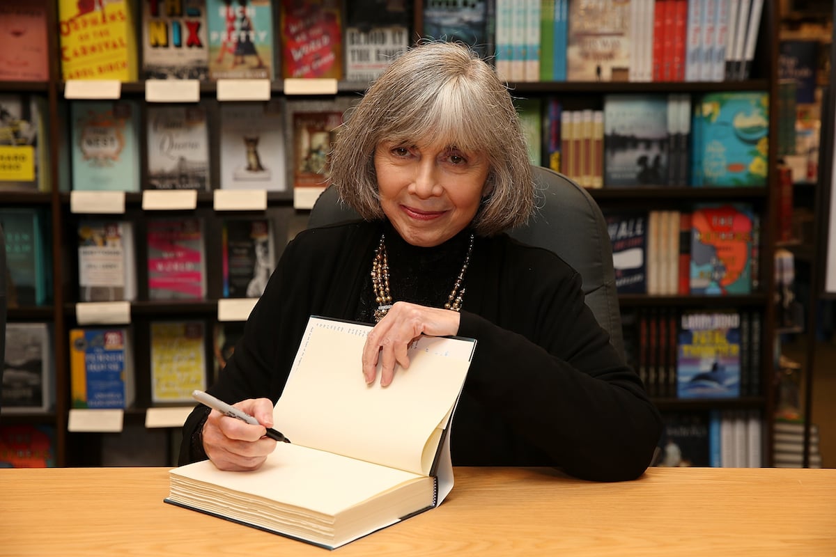 Anne Rice at a book signing event