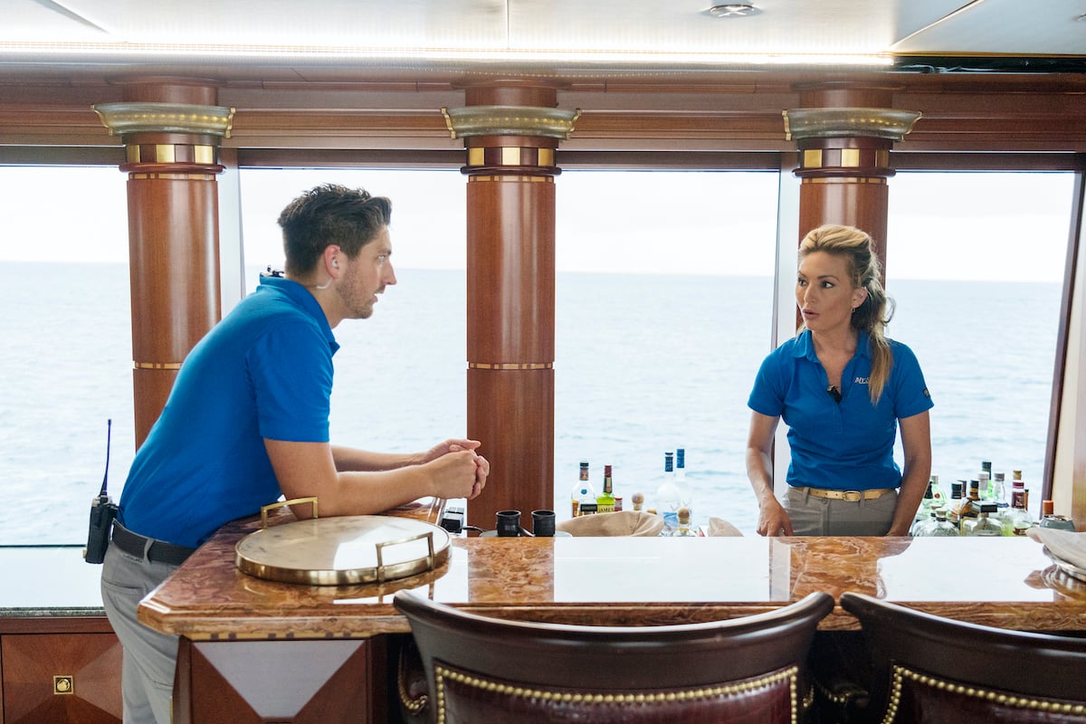 Below Deck's Josiah Carter, Kate Chastain during season 6