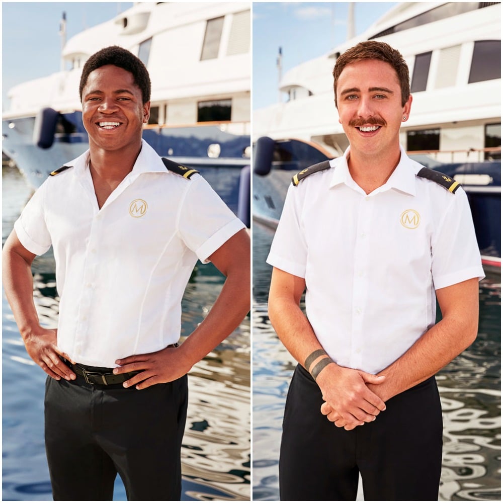 Mzi 'Zee' Dempers and Lloyd Spencer are deckhands on Below Deck Mediterranean Season 6