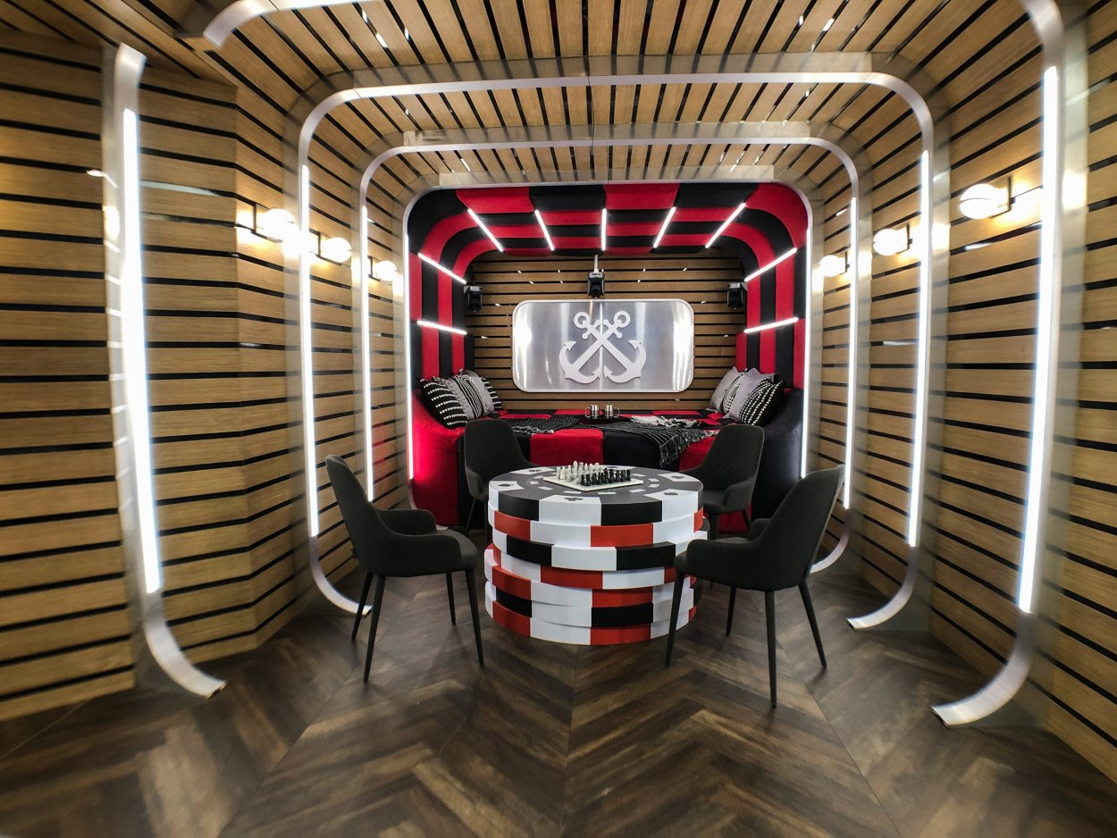 Poker Chip Parlor Room in the Big Brother 23 house