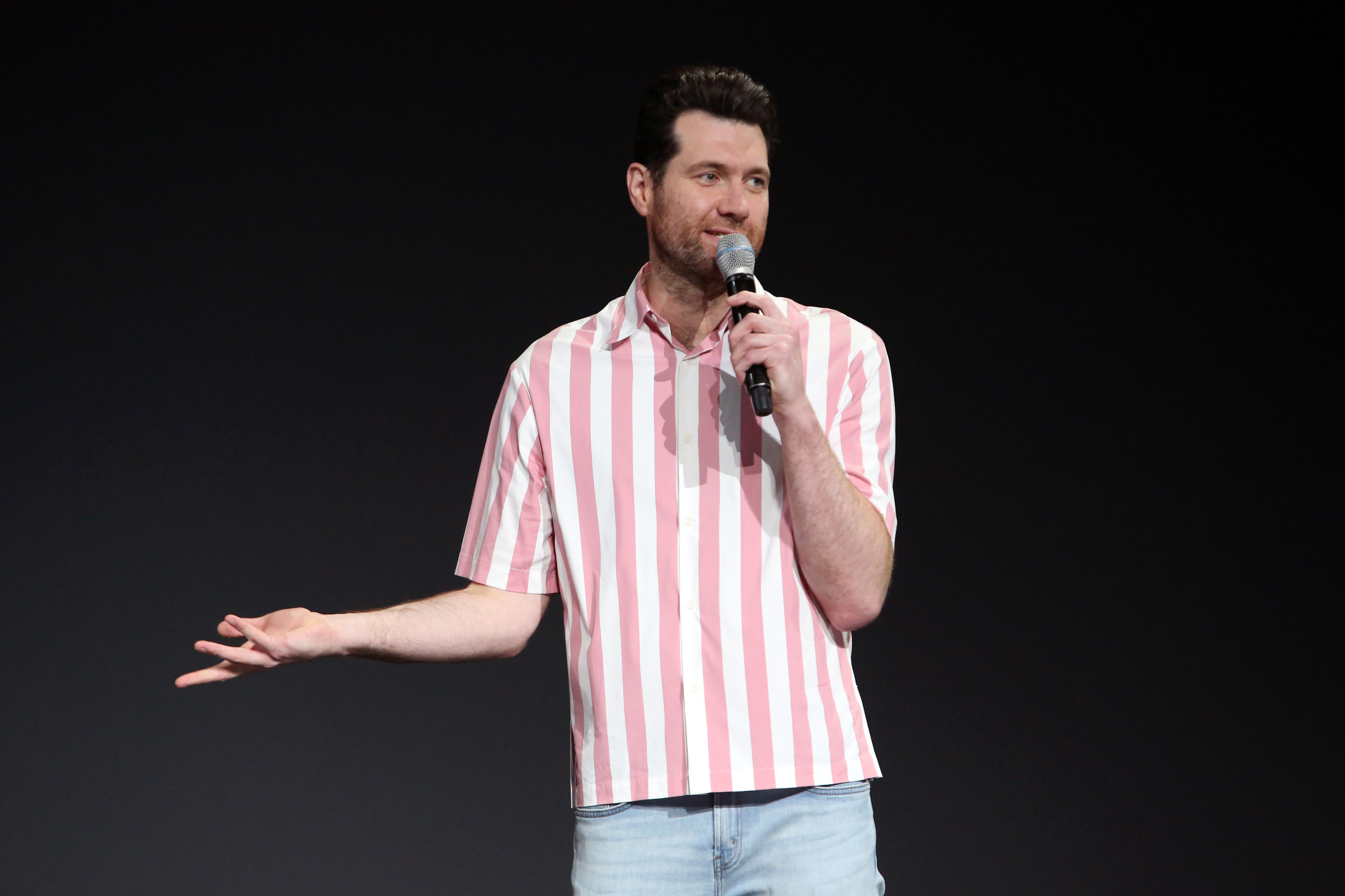 Billy Eichner of 'Noelle' took part today in the Disney+ Showcase