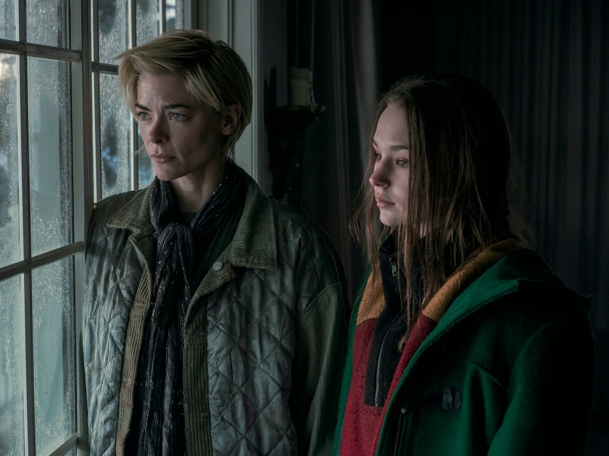 Jaime King as Rose and Zoe Marlett as Anna in Netflix's 'Black Summer'