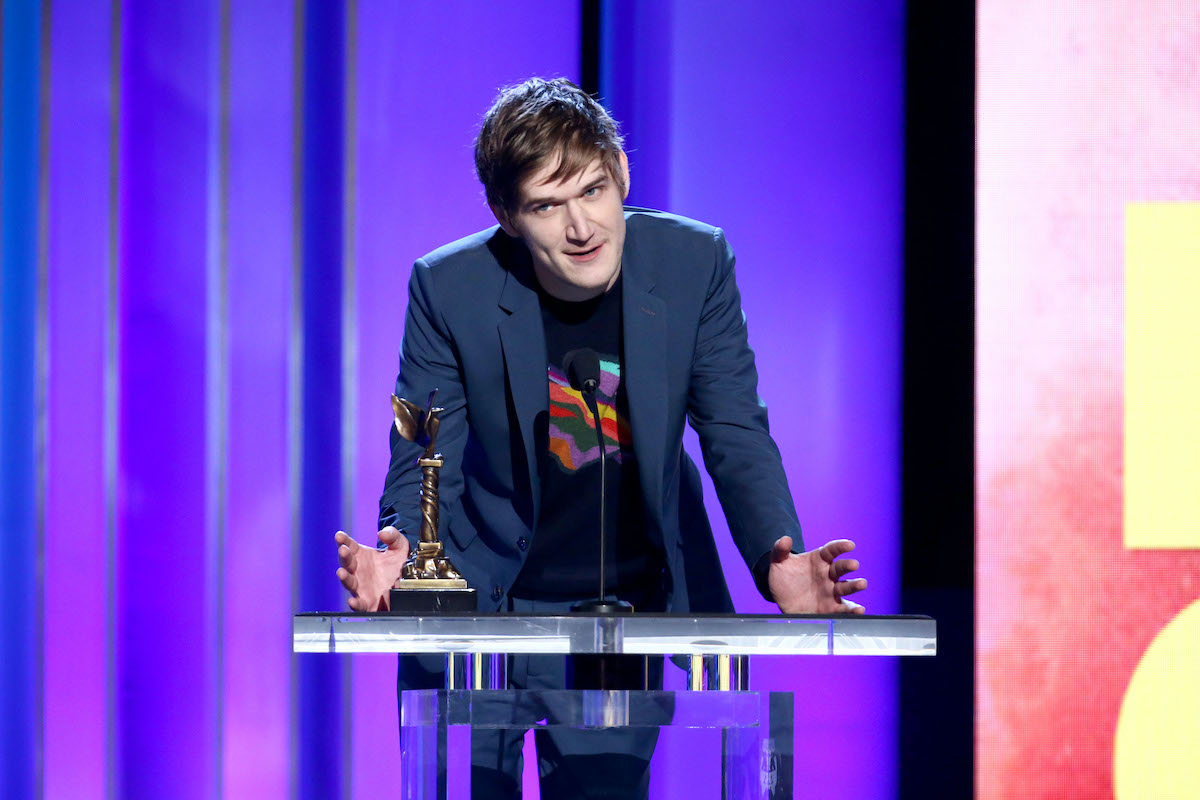 Bo Burnham accepts Best First Screenplay for “Eighth Grade” onstage during the 2019 Film Independent Spirit Awards on February 23, 2019 in Santa Monica, California.