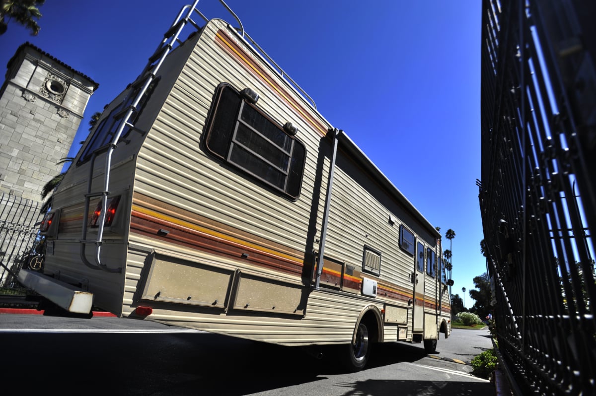 The RV used to cook meth in 'Breaking Bad'