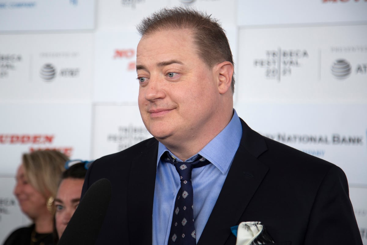 Actor Brendan Fraser at 2021 Tribeca Festival