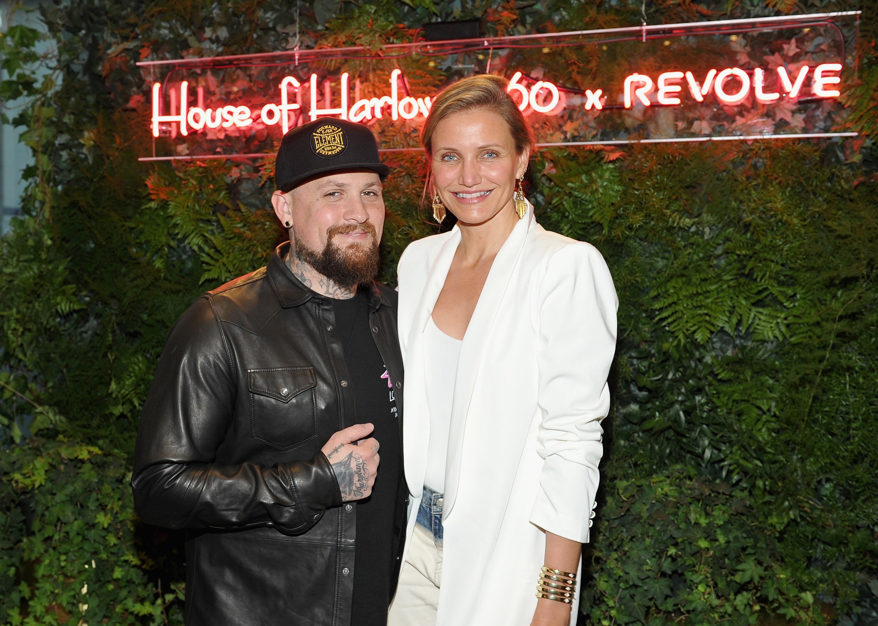 Cameron Diaz and Benji Madden.