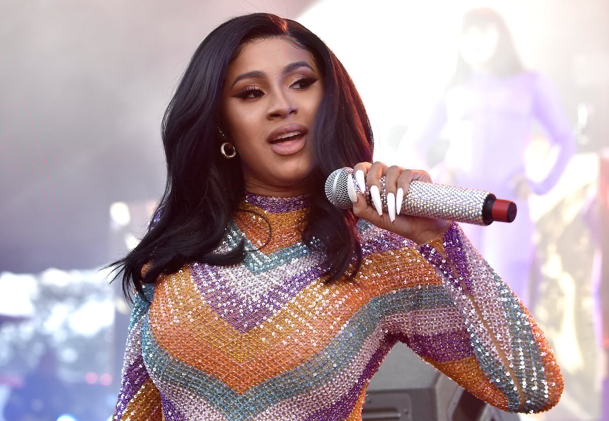Cardi B performs at Bonnaroo