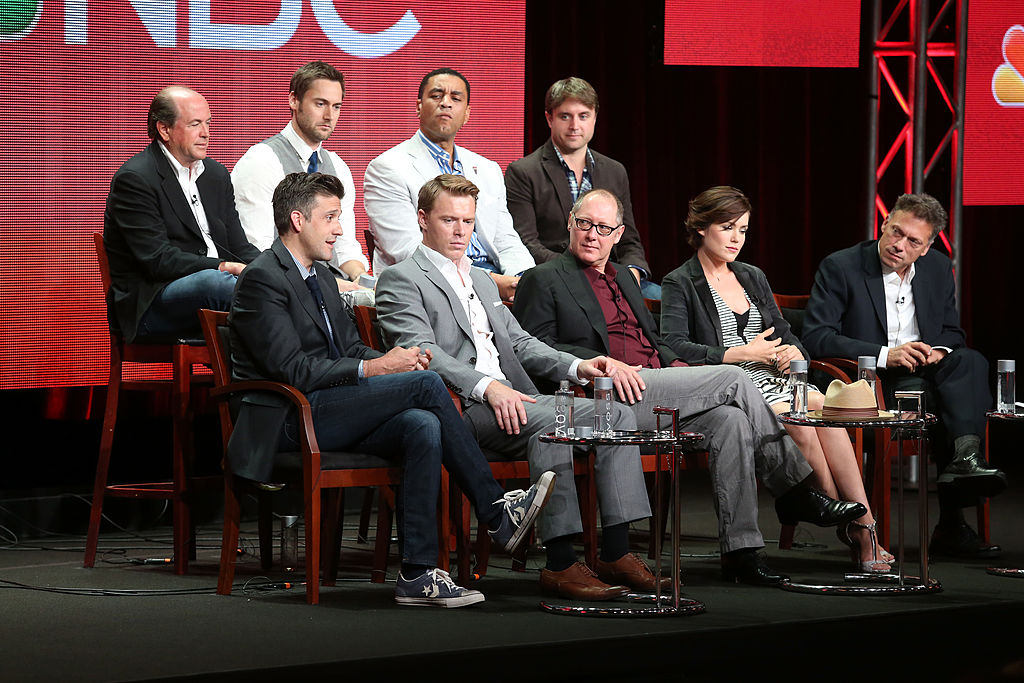 The cast and producers of 'The Blacklist' speak at a panel for the show.