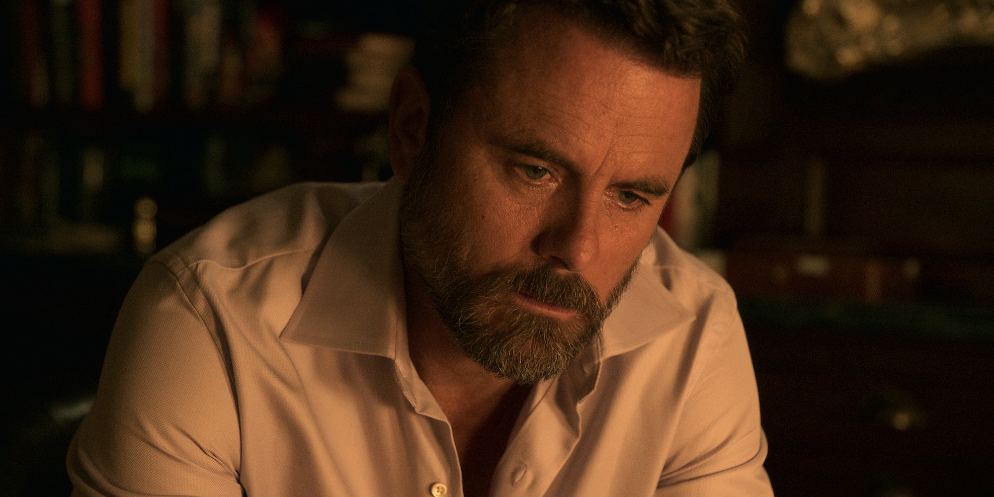 Charles Esten as Ward Cameron in the Netflix series 'Outer Banks'