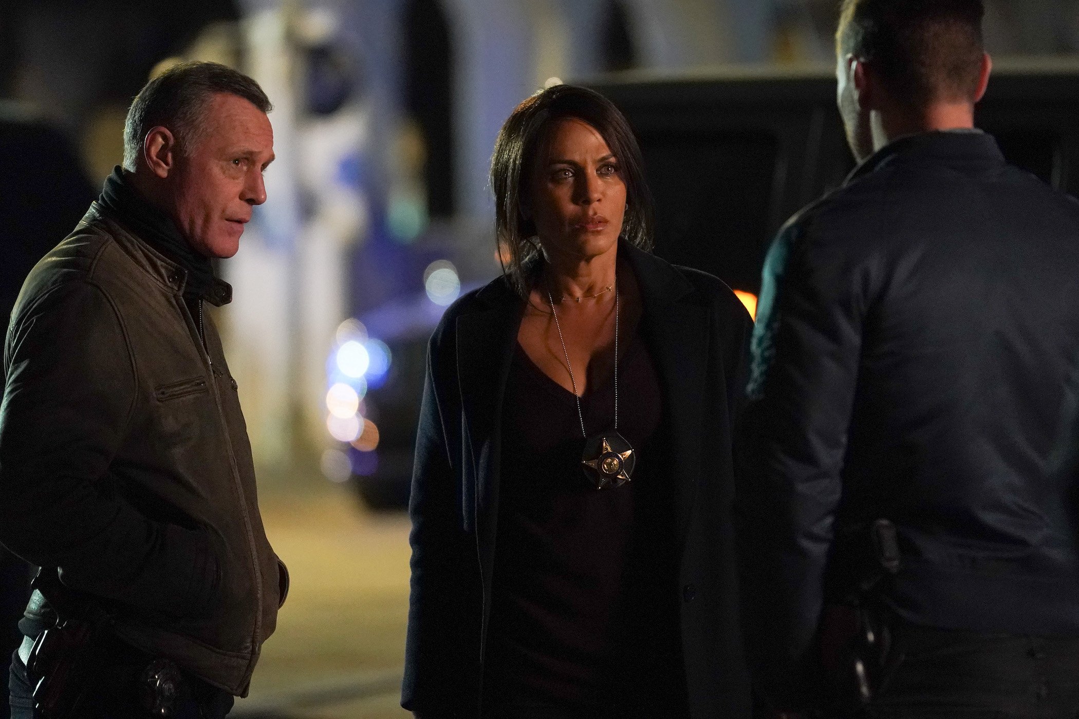 Jason Beghe as Hank Voight and Nicole Ari Parker as Samantha Miller in 'Chicago P.D.'