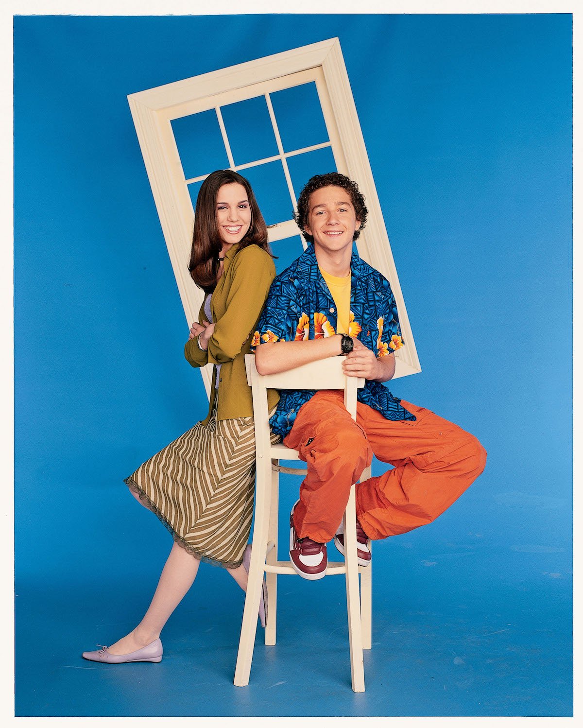 Christy Carlson Romano and Shia LeBeouf in promotional shot