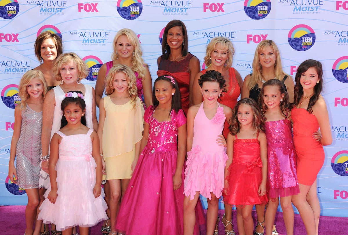 Dance Moms cast pose on the red carpet