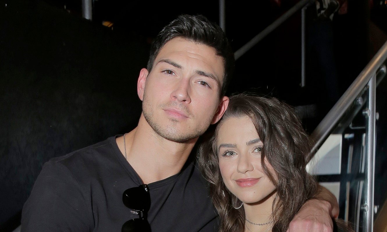 Days of Our Lives spoilers feature Ben and Ciara, played by Robert Scott Wilson and Victoria Konefal, pictured here in casual wear at 'Day of Days'