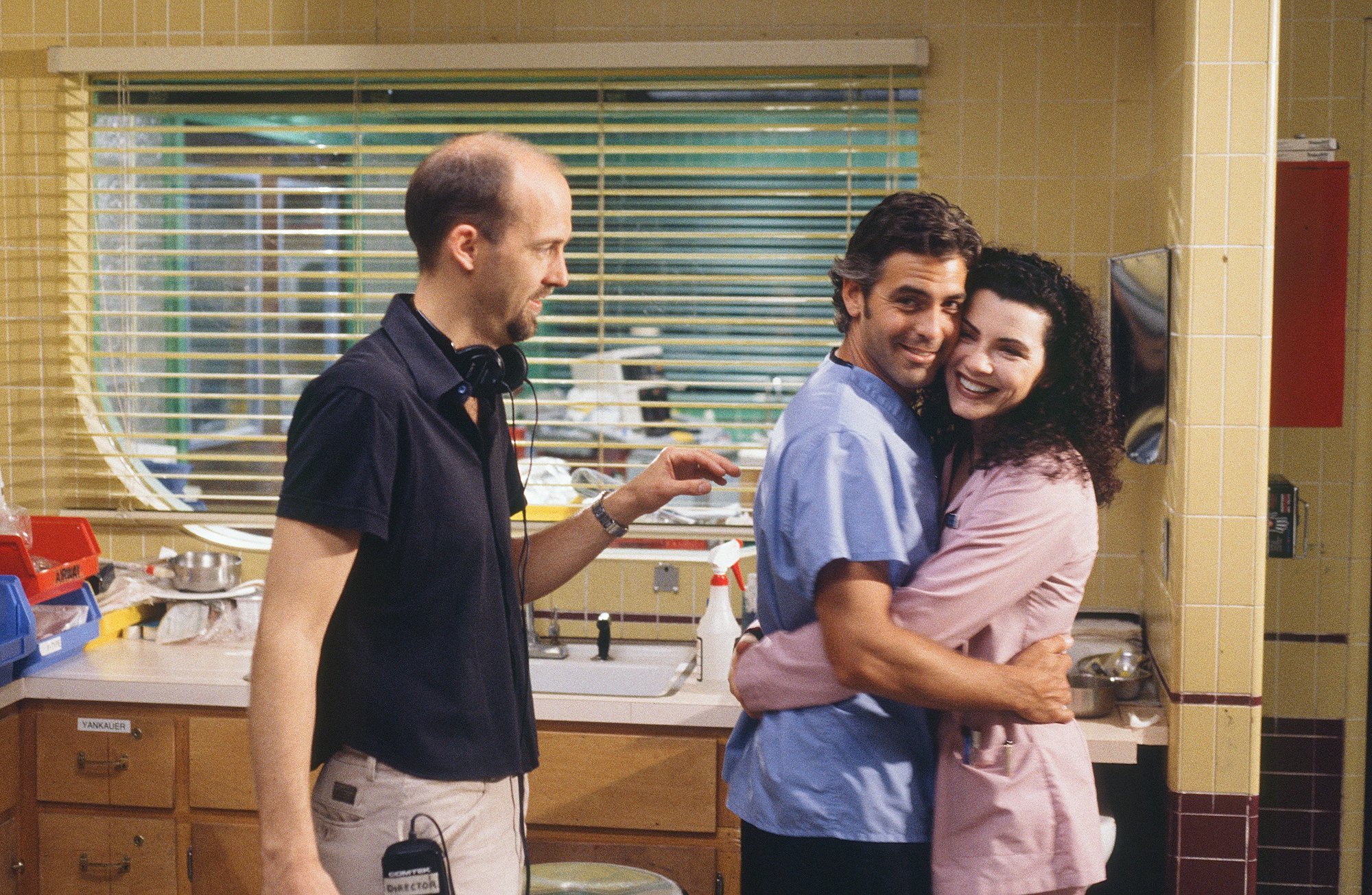 Anthony Edwards, George Clooney as Doctor Doug Ross, Julianna Margulies as Nurse Carol Hathaway 