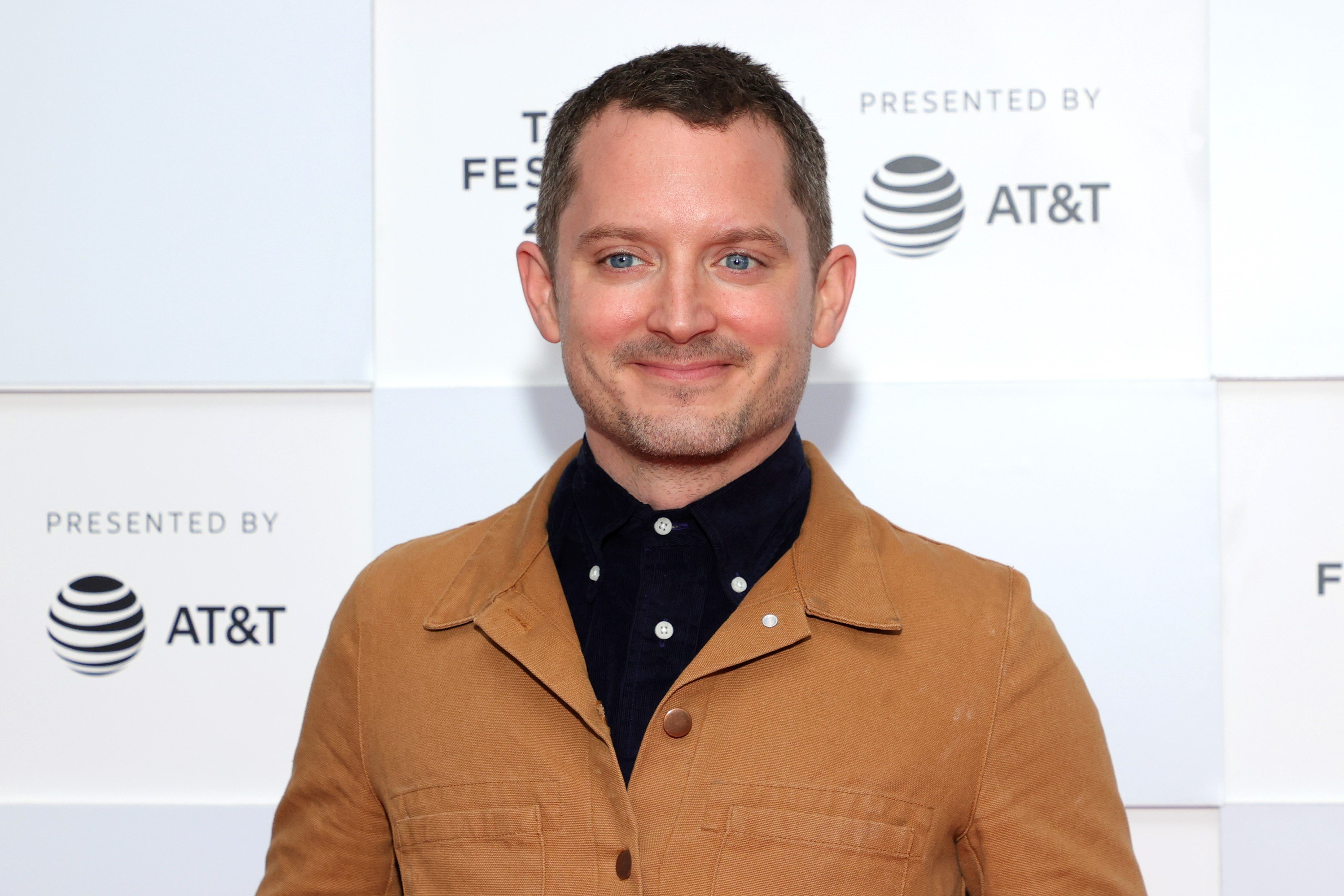 NEW YORK, NEW YORK - JUNE 11: Elijah Wood attends 2021 Tribeca Festival Premiere of "No Man Of God" at Pier 76 on June 11, 2021 in New York City.