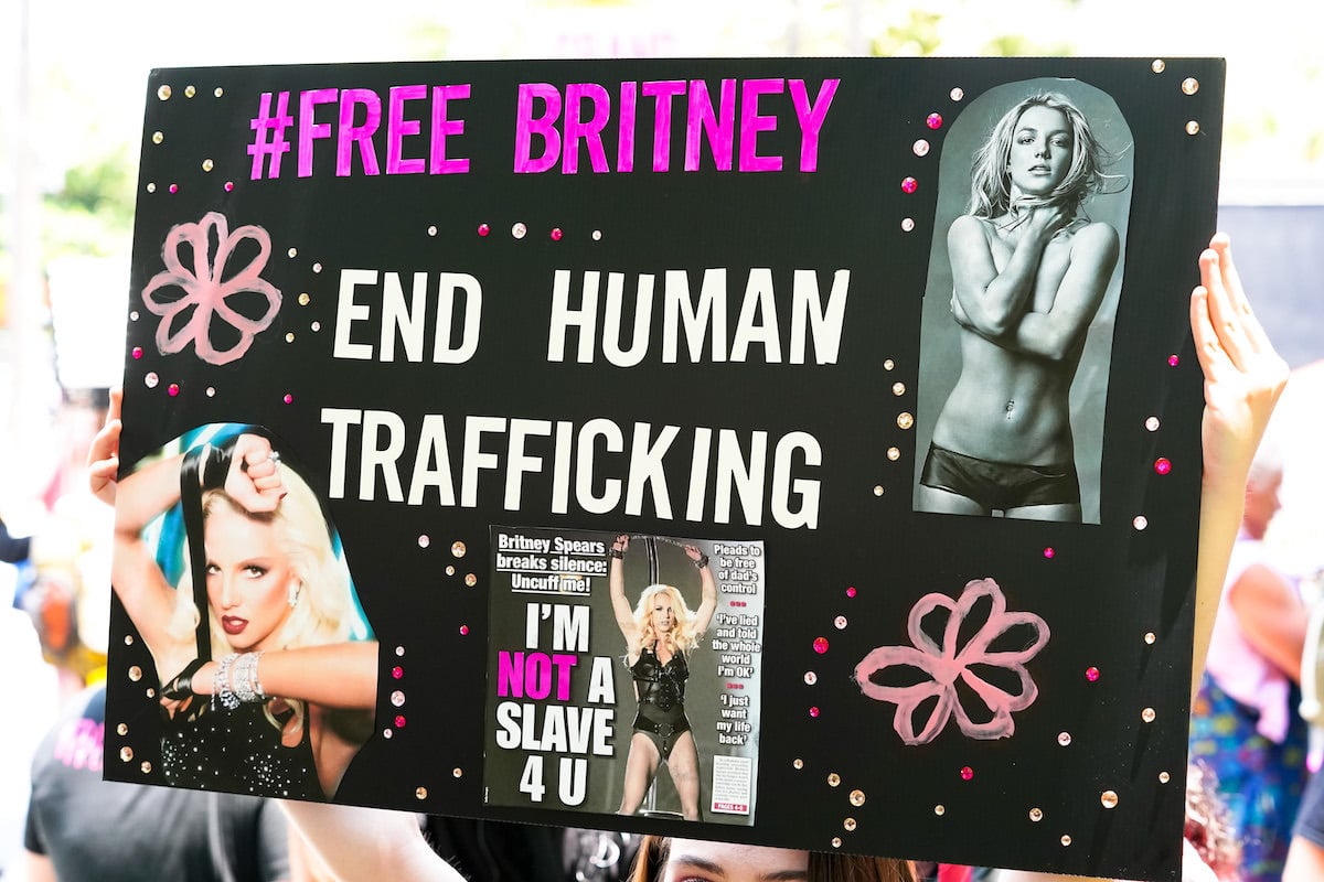 FreeBritney rally poster