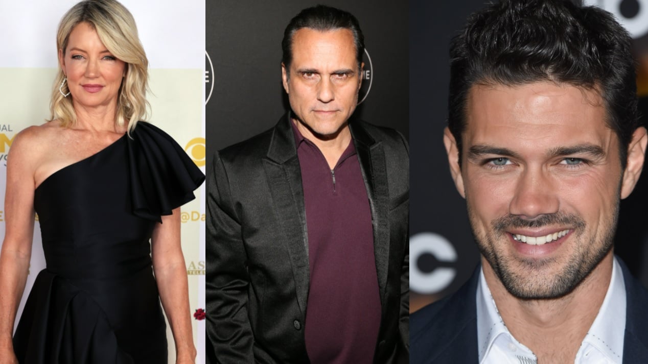 General Hospital news roundup featuring Cynthia Watros, Maurice Benard, and Ryan Peavey, pictured here from Left to Right