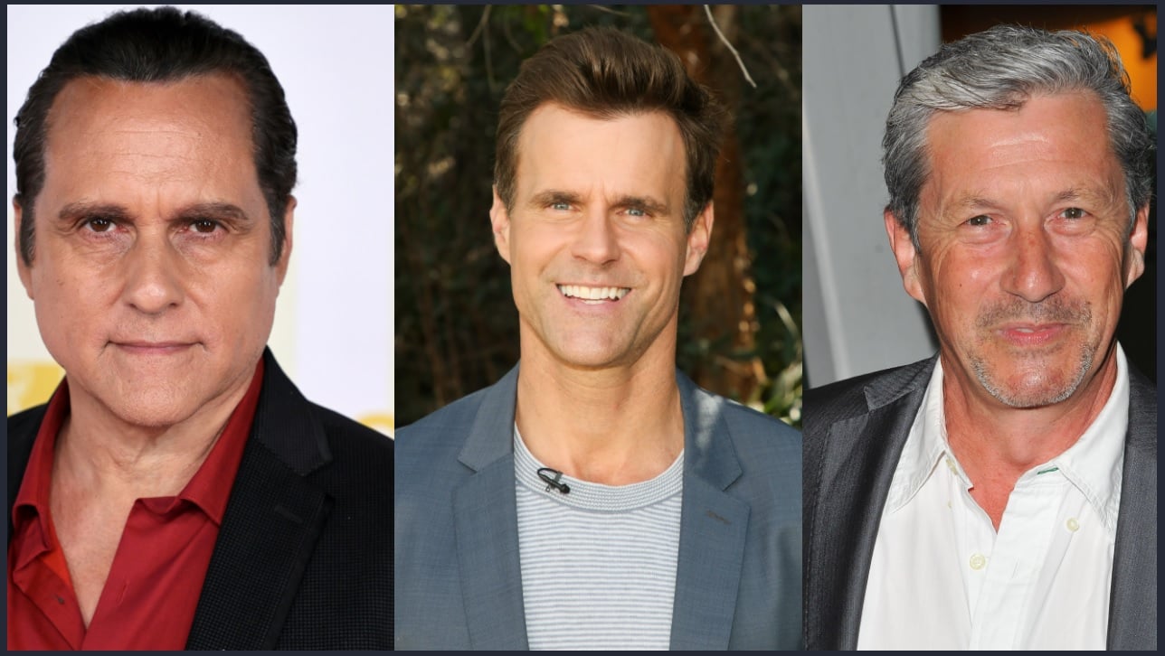 General Hospital odds and ends features Maurice Benard, Cameron Mathison, and Charles Shaughnessy, pictured here