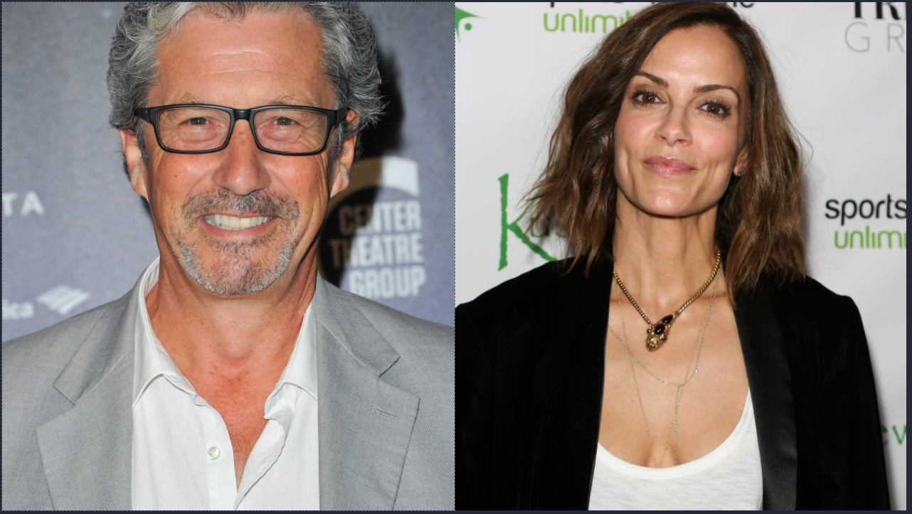 General Hospital comings and goings feature Charles Shaughnessy and Rebecca Budig, pictured here