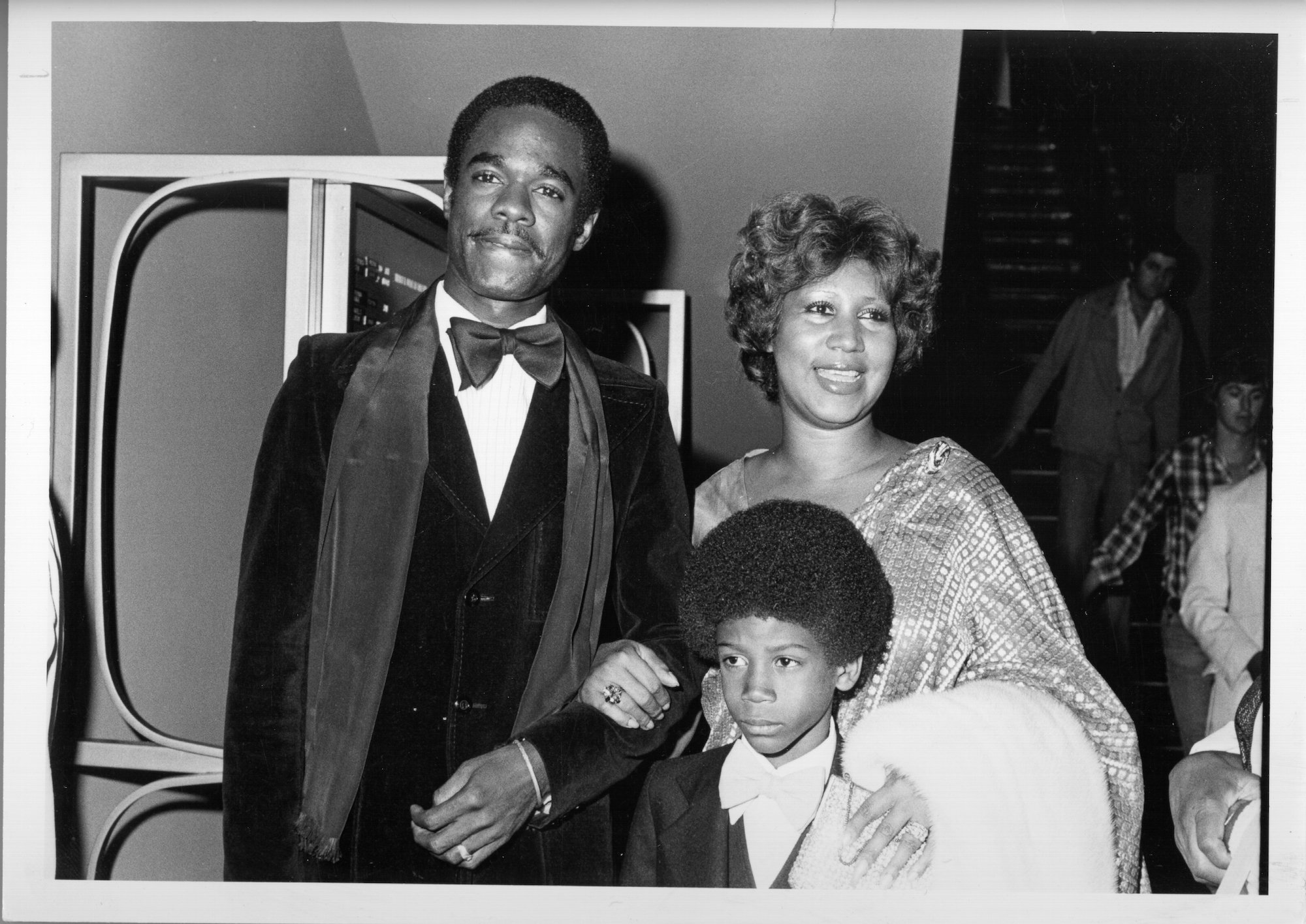 Aretha Franklin with her second husband, actor Glynn Turman in 1978