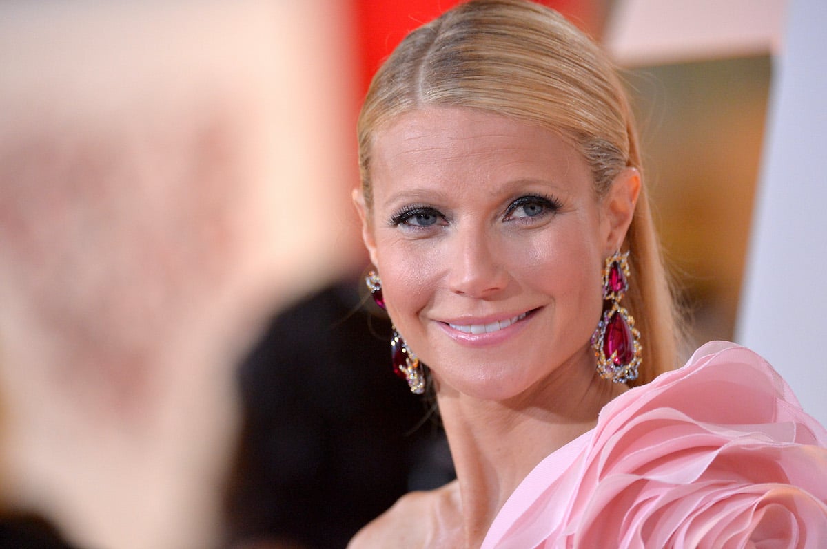 Gwyneth Paltrow wears pink on the red carpet