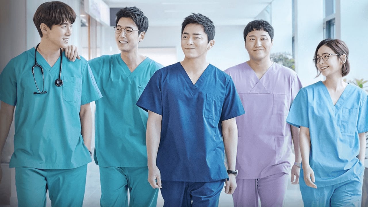 Cast of 'Hospital Playlist' Season 2 in medical scrubs