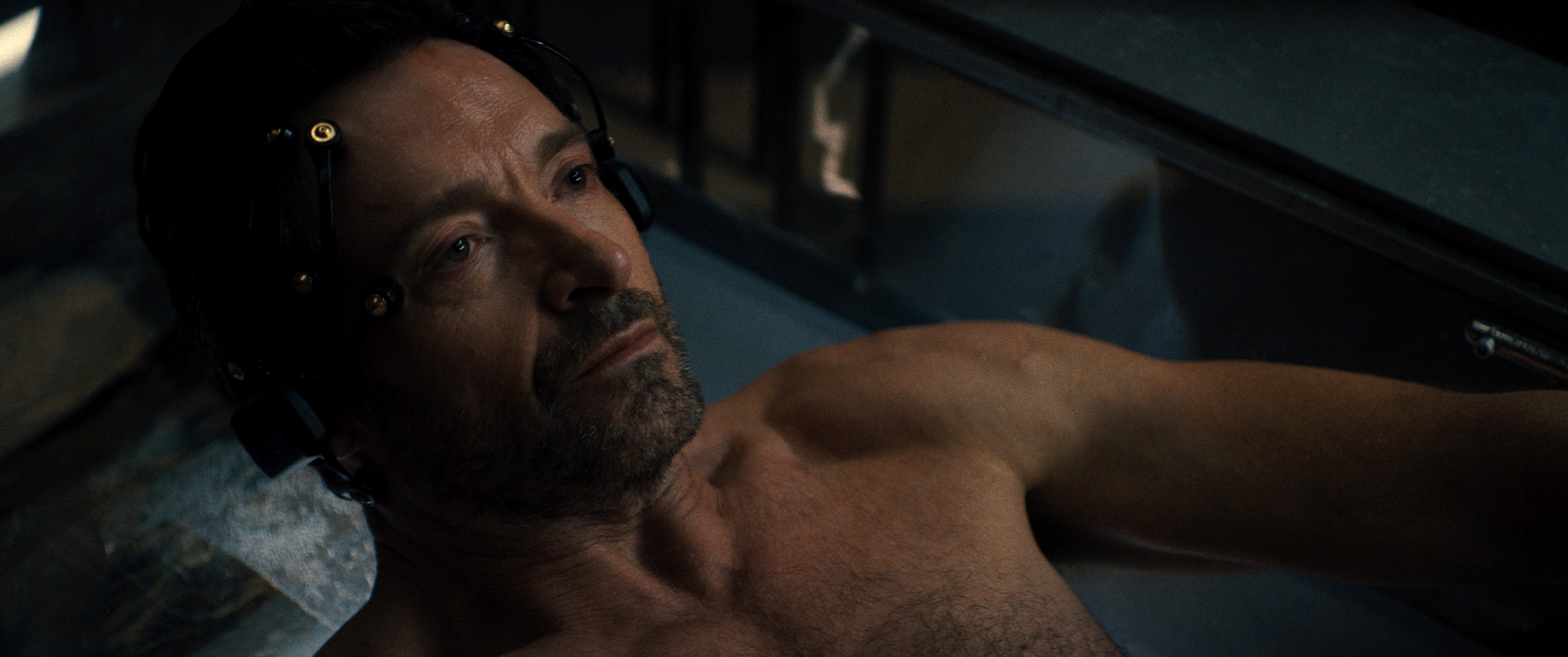 Hugh Jackman in the Tank