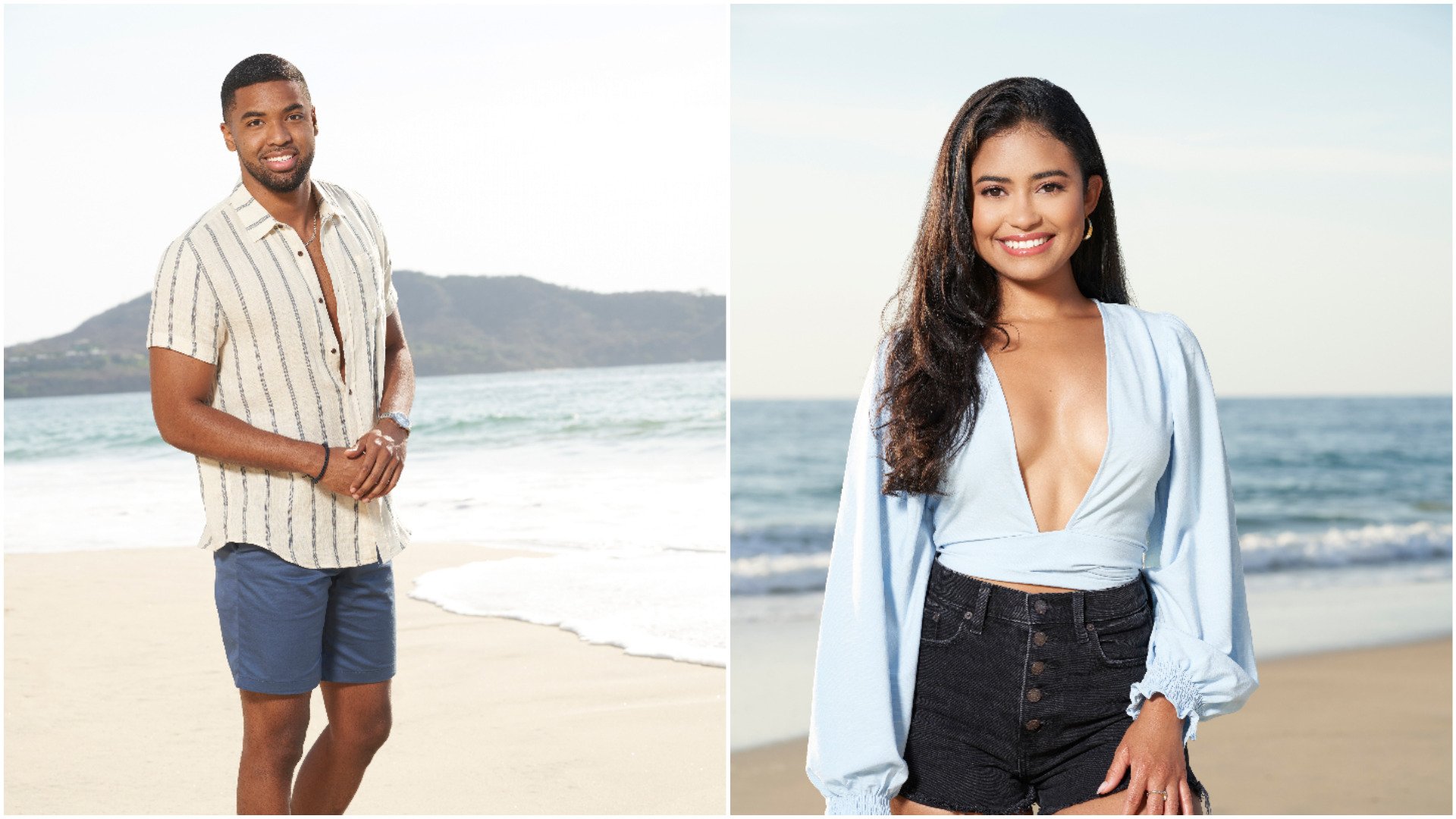 Headshots of Ivan Hall and Jessenia Cruz from the ‘Bachelor in Paradise’ Season 7 cast in 2021