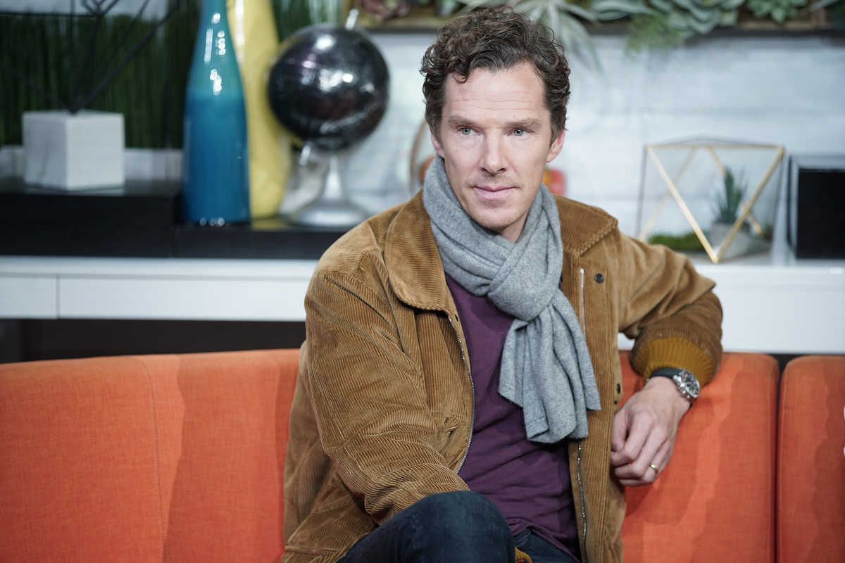 Benedict Cumberbatch at BuzzFeed's "AM To DM"