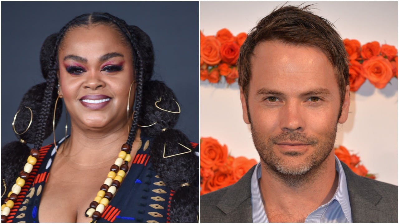 side by side photos of Jill Scott and Barry Watson
