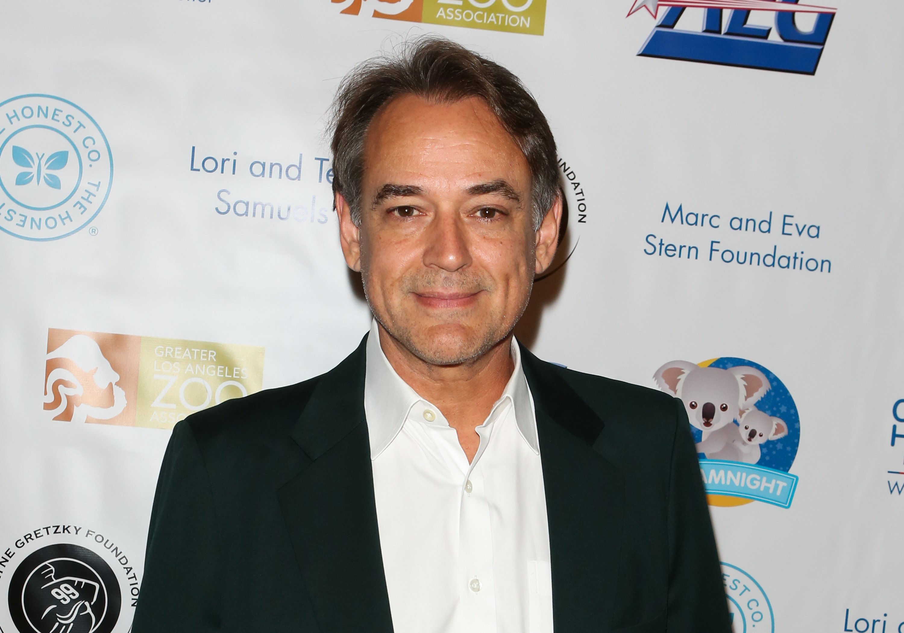 A close-up of 'General Hospital' actor Jon Lindstrom