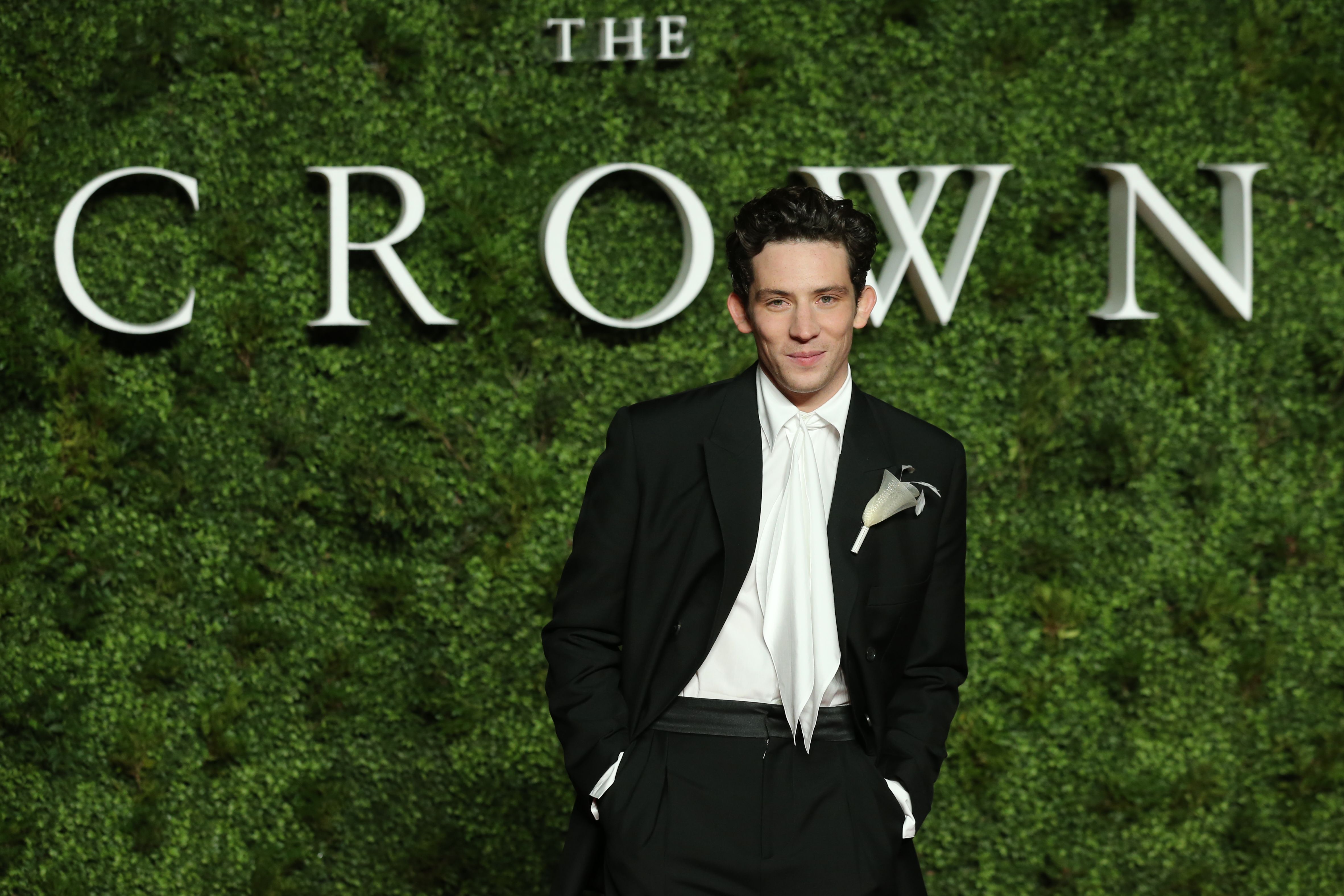 Josh O'Connor at the premiere of season 3 of 'The Crown.'