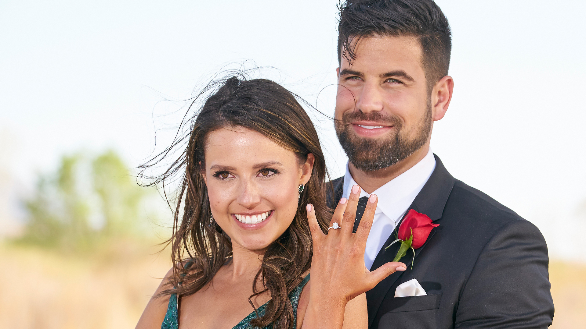 Katie Thurston and Blake Moynes show off the engagement ring in ‘The Bachelorette’ Season 17 finale