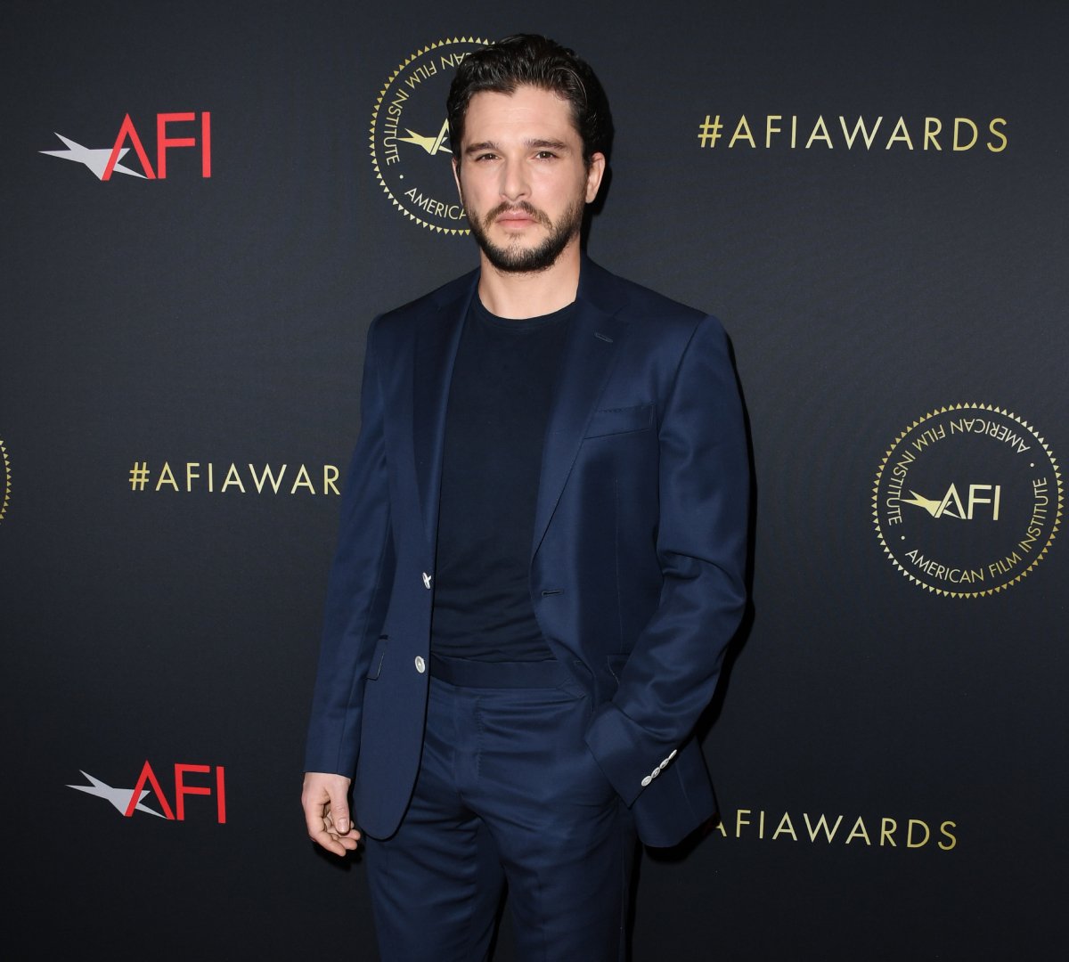 Kit Harington attends the 20th Annual AFI Awards at Four Seasons Hotel Los Angeles at Beverly Hills on January 03, 2020 in Los Angeles, California