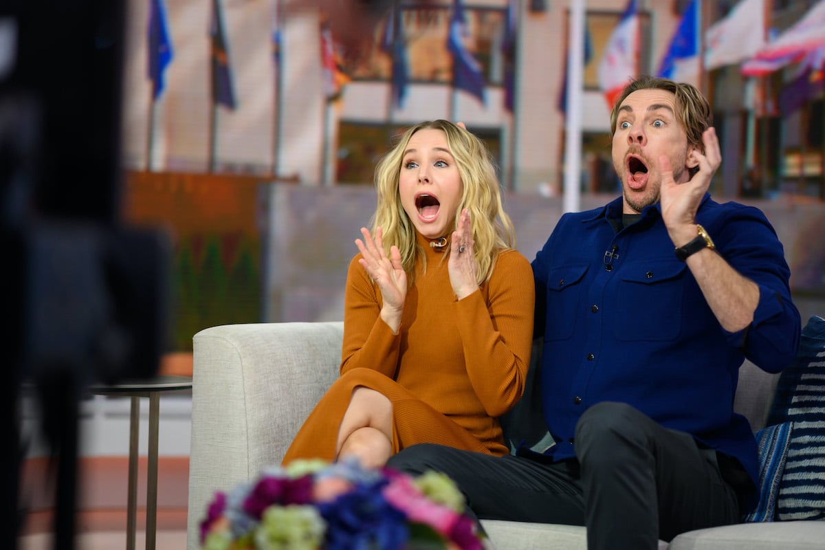 Kristen Bell and her husband Dax Shepard