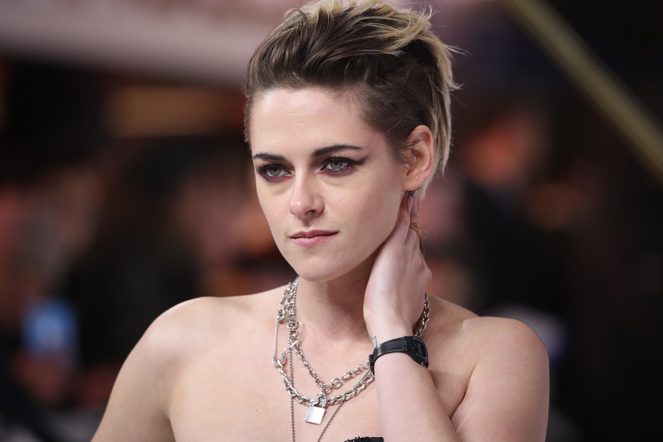 Kristen Stewart at the premiere of 'Charlies Angels.'