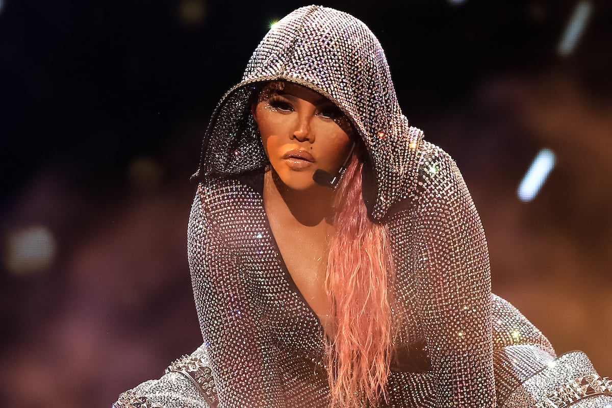 Lil Kim performs onstage at the BET Hip Hop Awards 2019