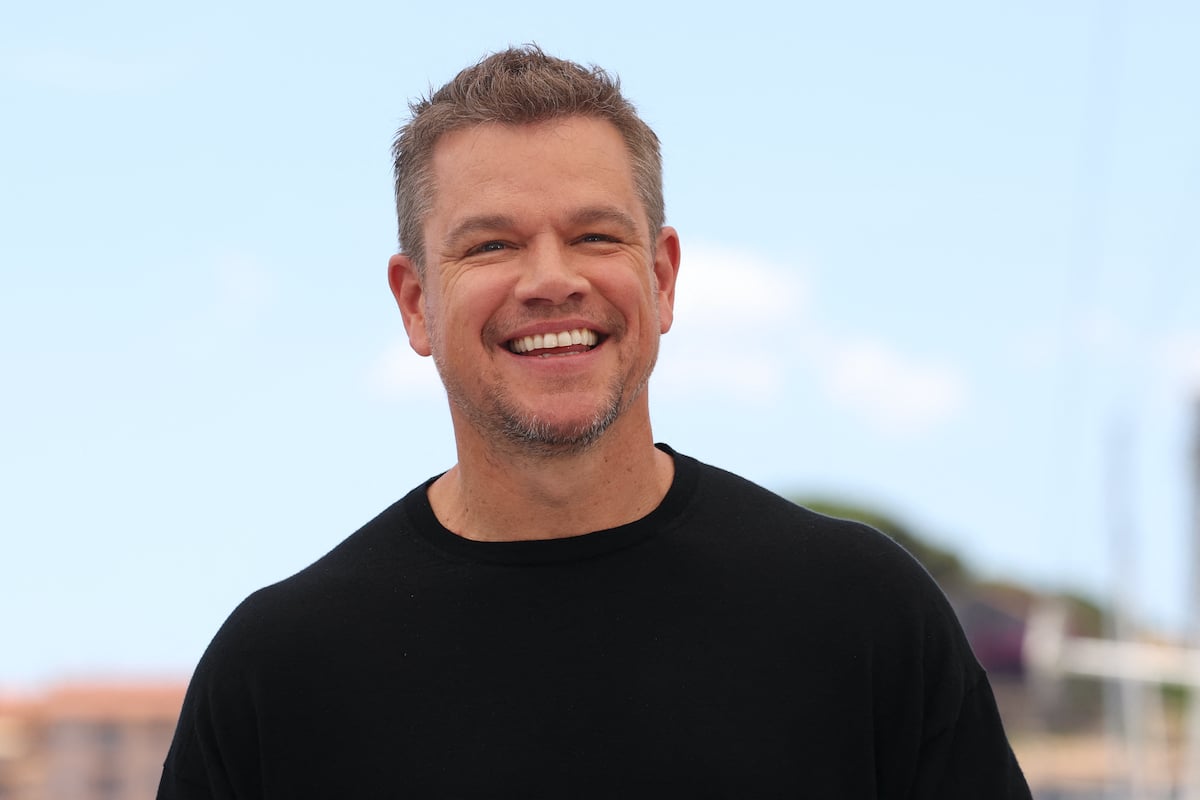 Matt Damon at the Cannes Film Festival