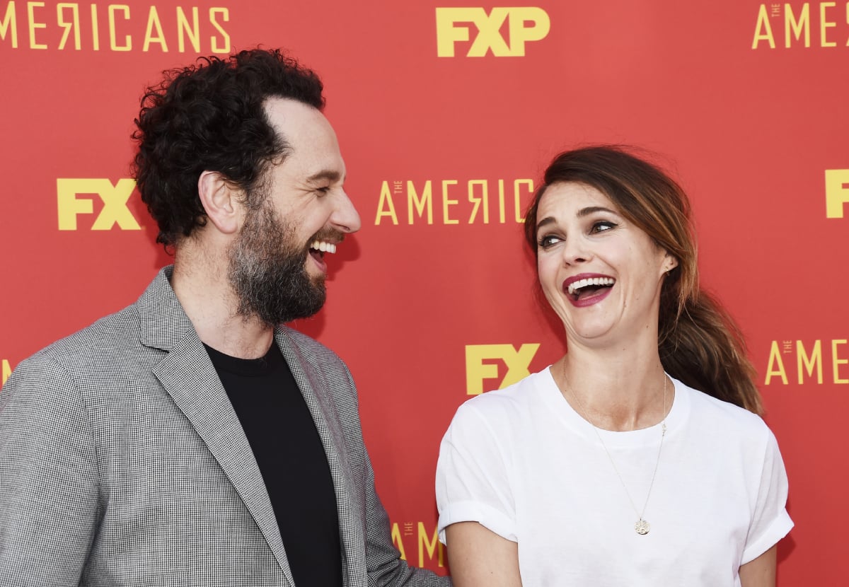 Matthew Rhys and Keri Russell arrive at the For Your Consideration Red Carpet Event for the series finale of FX's "The Americans" at the Saban Media Center on May 30, 2018, in North Hollywood, California