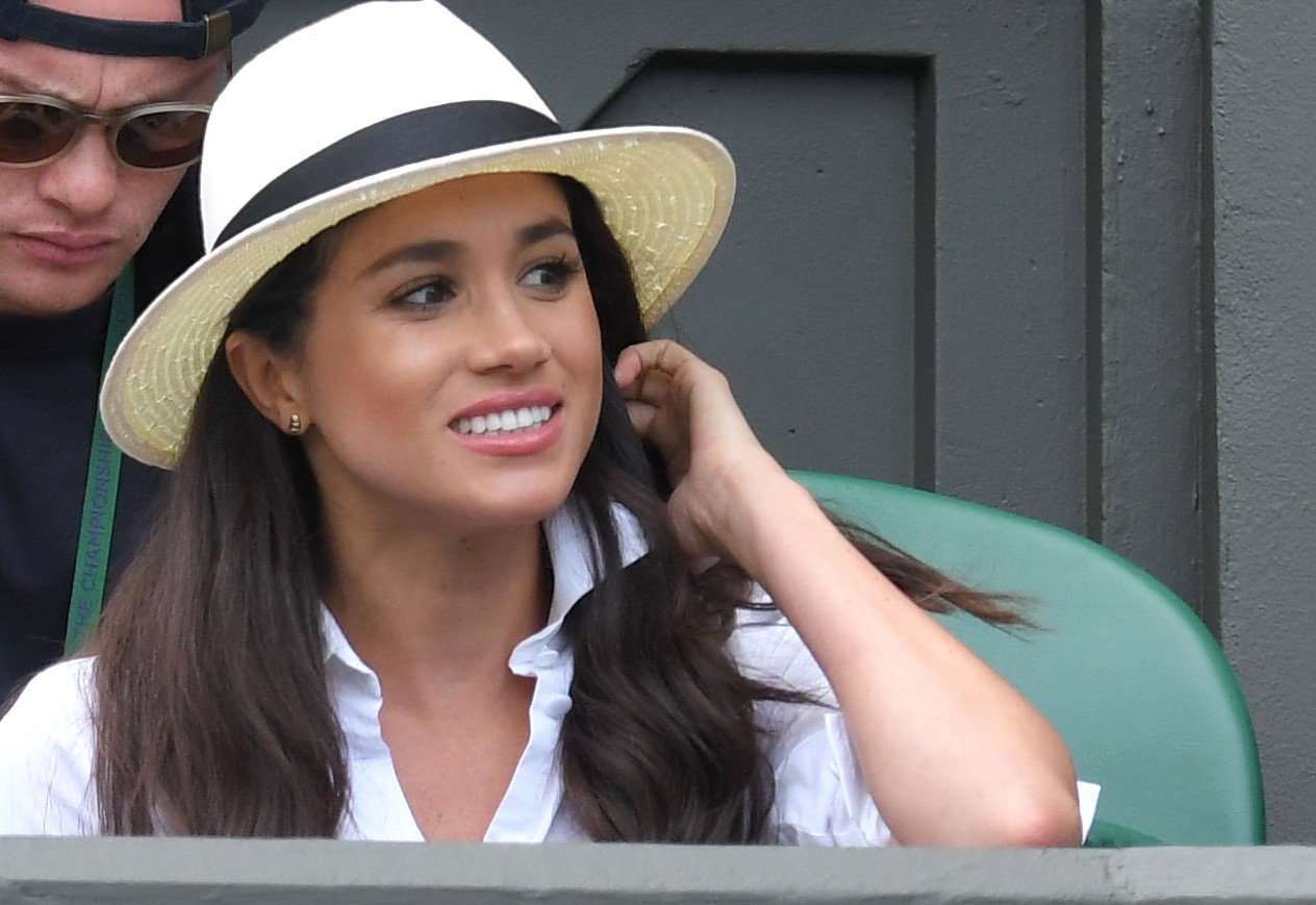 Meghan Markle at Wimbledon Tennis Championships